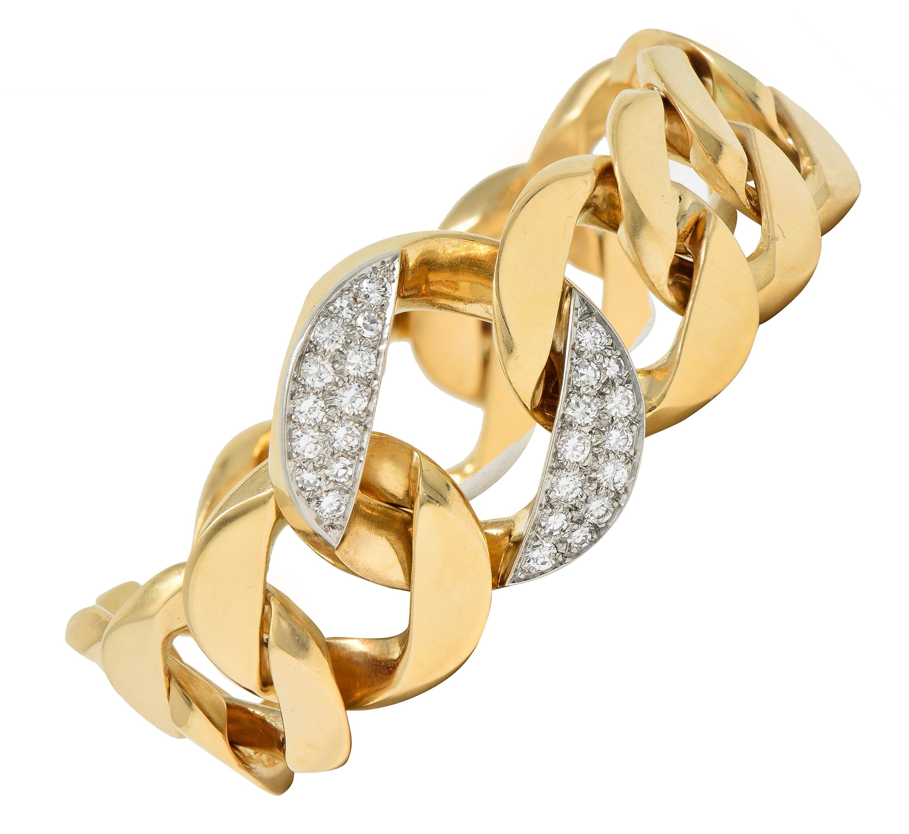 Cartier cuban 2025 link bracelet