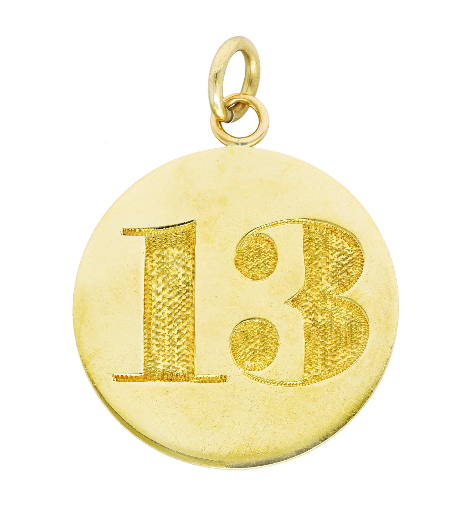 14k Gold University of Louisville Cardinal Small Pendant –  TreasureFineJeweler