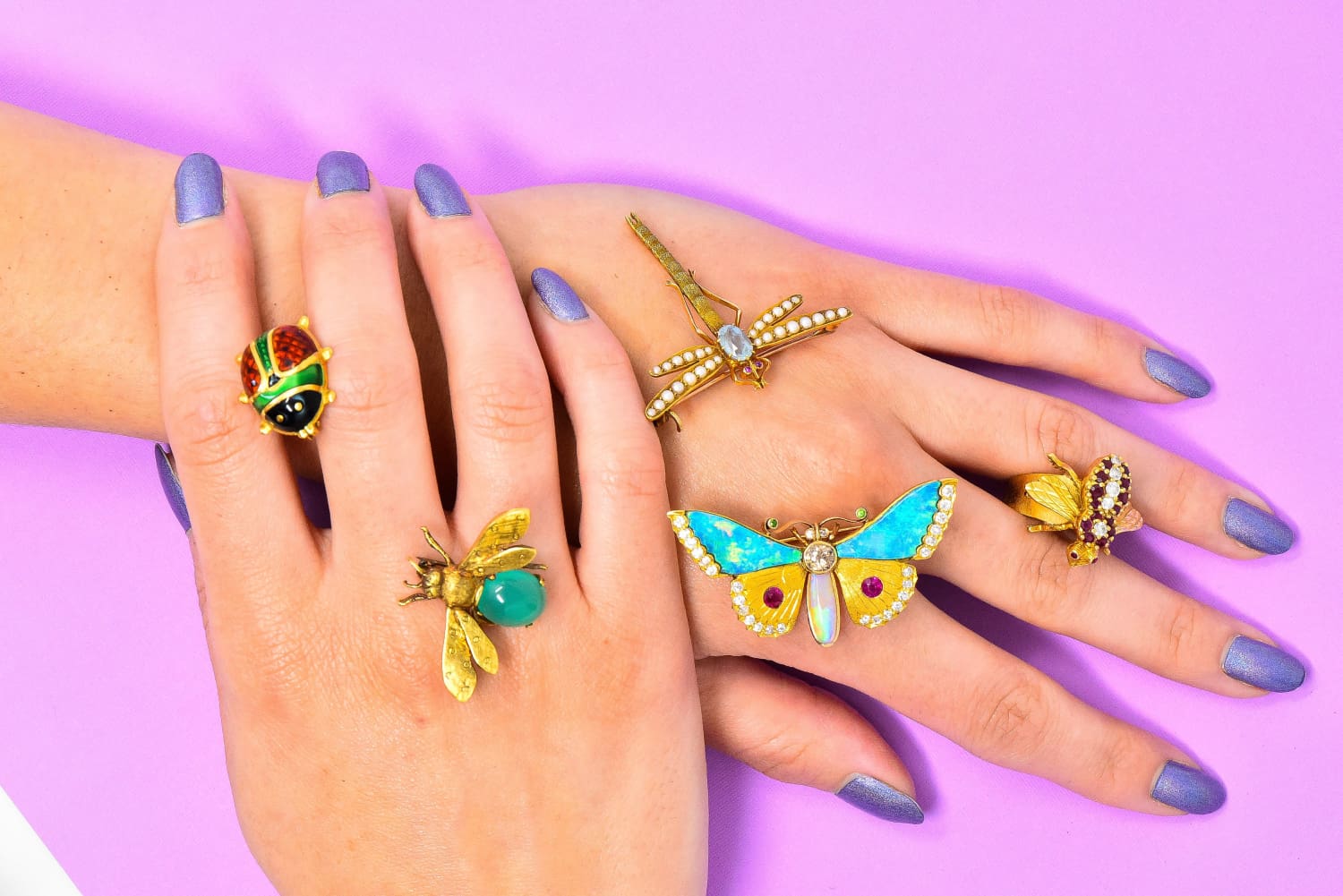 Butterflies, Bees & Bugs - Bright & Beautiful Fine Jewelry