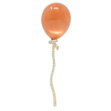 Vhernier Diamond Quartz Coral Mother-of-Pearl 18K Gold Balloon Palloncino Brooch