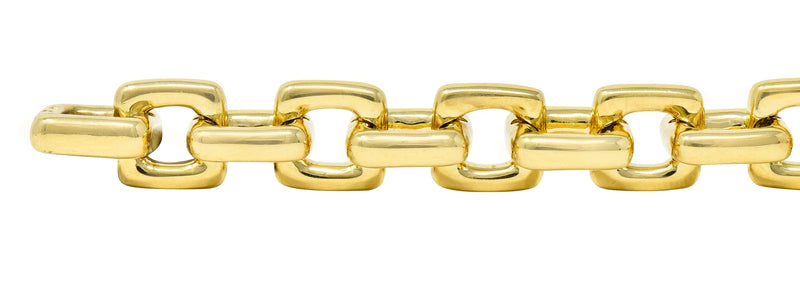 Louis Vuitton Padlock and Keys+ Two Bags Charm Yellow Gold Bracelet 125.7  Gm 18 KG