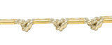 Van Cleef & Arpels 1972 18K Two-Tone Gold Twisted Rope Vintage Link Bracelet