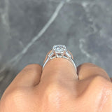 Harry Winston 1978 2.34 CTW Oval Cut Diamond Platinum Vintage Engagement Ring