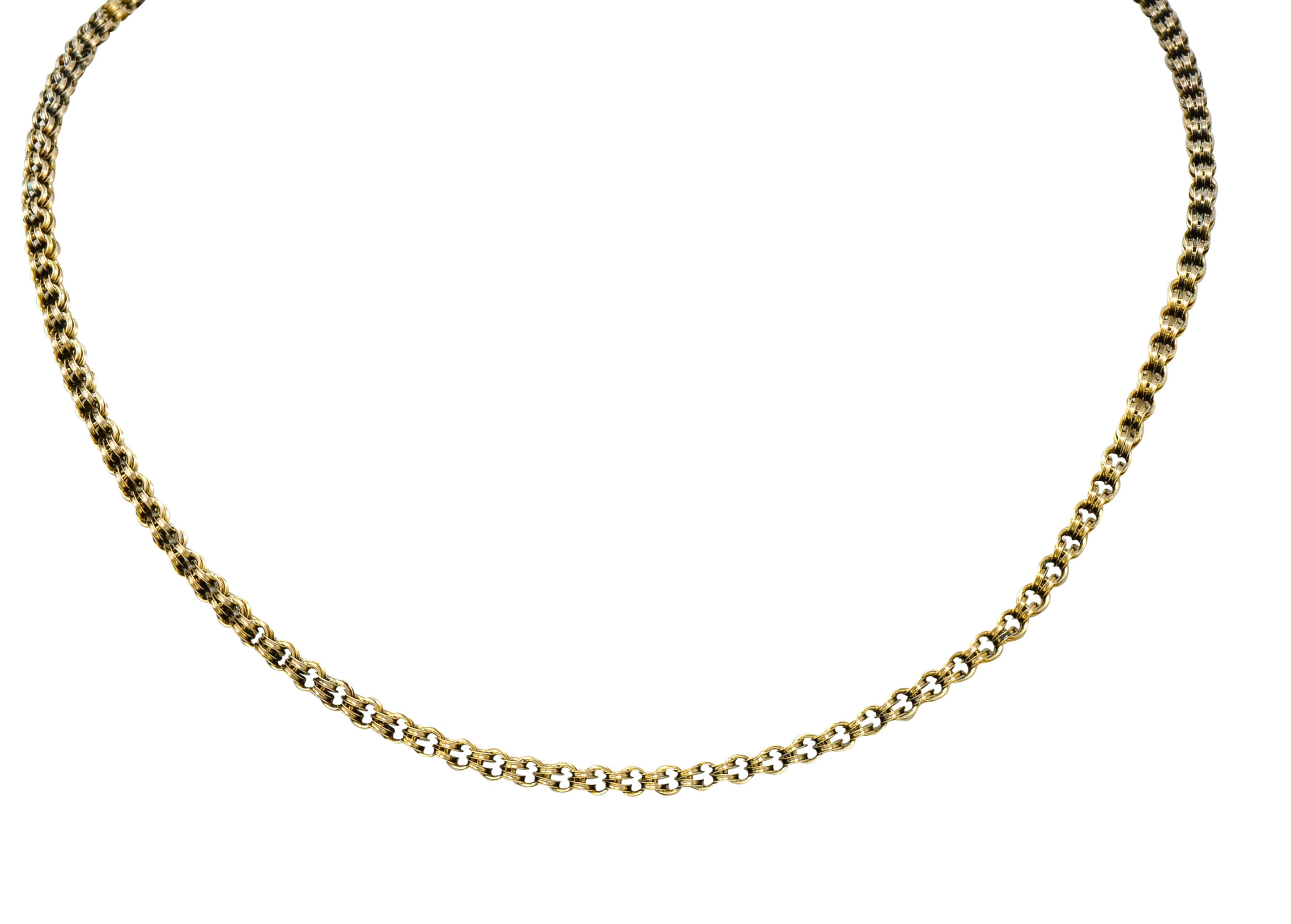 Victorian 10 Karat Gold 17 Inch Chain NecklaceNecklace - Wilson's Estate Jewelry