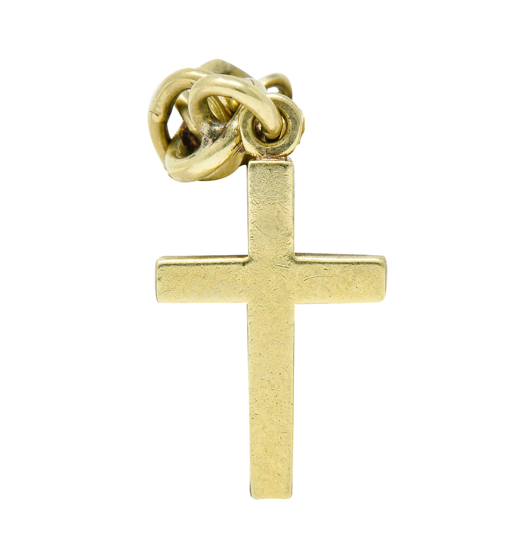 Richardson Mfg. Retro 14 Karat Gold Faith Hope & Love Charmcharm - Wilson's Estate Jewelry