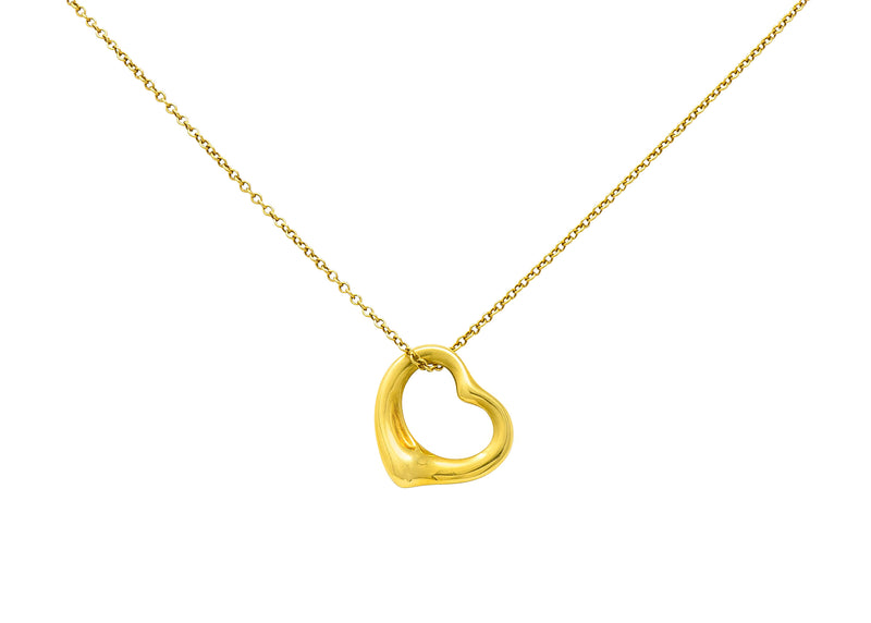 Tiffany & Co Double Heart Necklace Gold | Antique & Estate Jewelry |  Designs in Gold