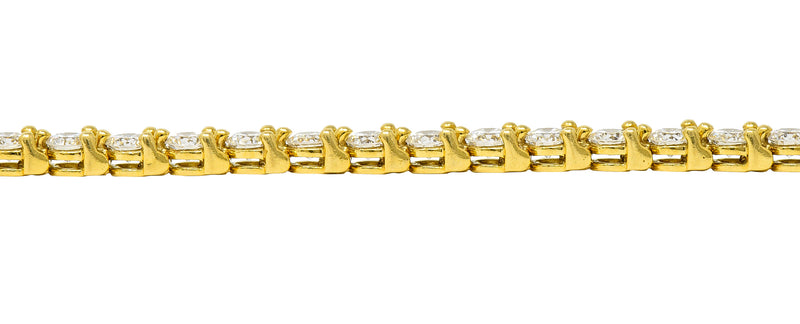 Tiffany & Co. : Tiffany Victoria® ring and tennis bracelet in 18k