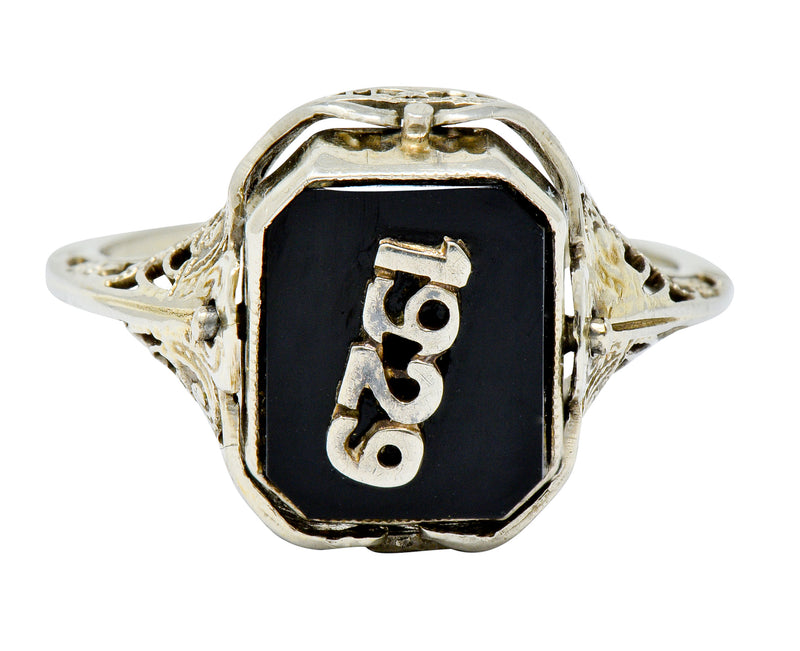 Cameo onyx flip on sale ring