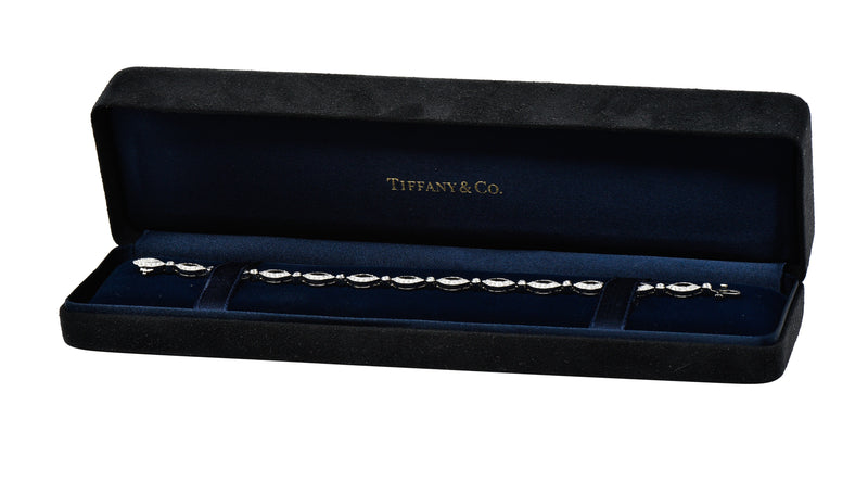 Tiffany & Co. Diamond Jazz Bracelet in Platinum (1.60 CTW