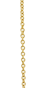 Art Nouveau Diamond Pearl 14 Karat Tri-Colored Gold Whiplash Pendant NecklaceNecklace - Wilson's Estate Jewelry