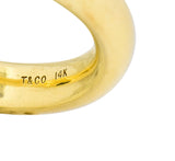 Tiffany & Co. Contemporary 14 Karat Gold Unisex 5MM Wedding Band Ring - Wilson's Estate Jewelry