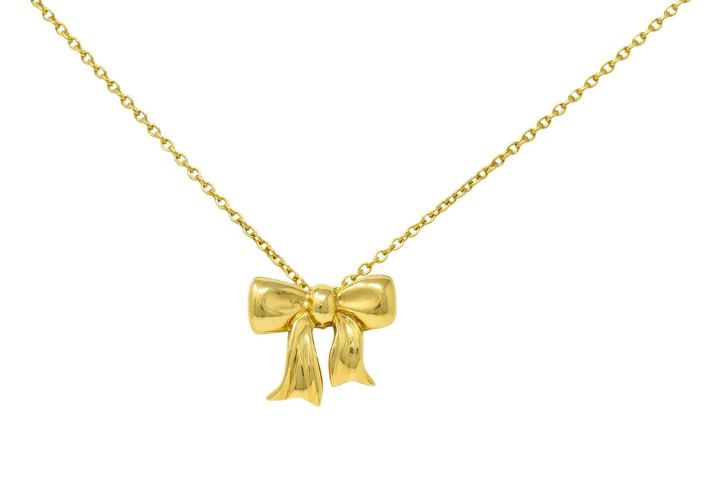 Vintage Tiffany & Co. Diamond Necklace in 18 kt yellow gold – Wellington &  Co