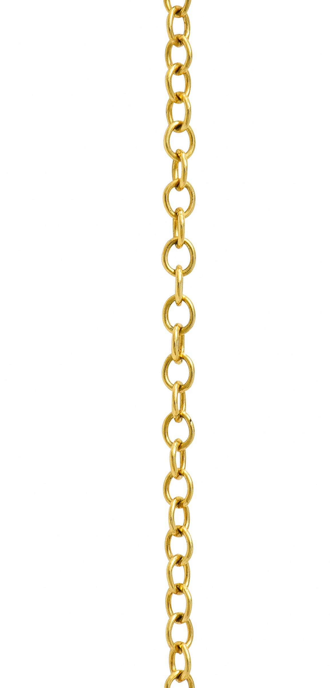 Tiffany & Co. Elsa Peretti Rock Crystal Quartz 18 Karat Gold Teardrop Pendant NecklaceNecklace - Wilson's Estate Jewelry