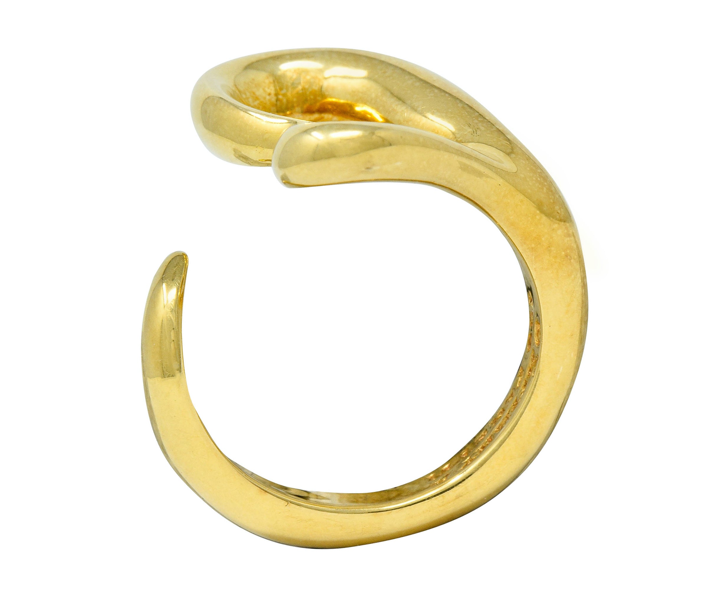 Elsa Peretti Tiffany & Co. Vintage 18 Karat Gold Open Heart RingRing - Wilson's Estate Jewelry