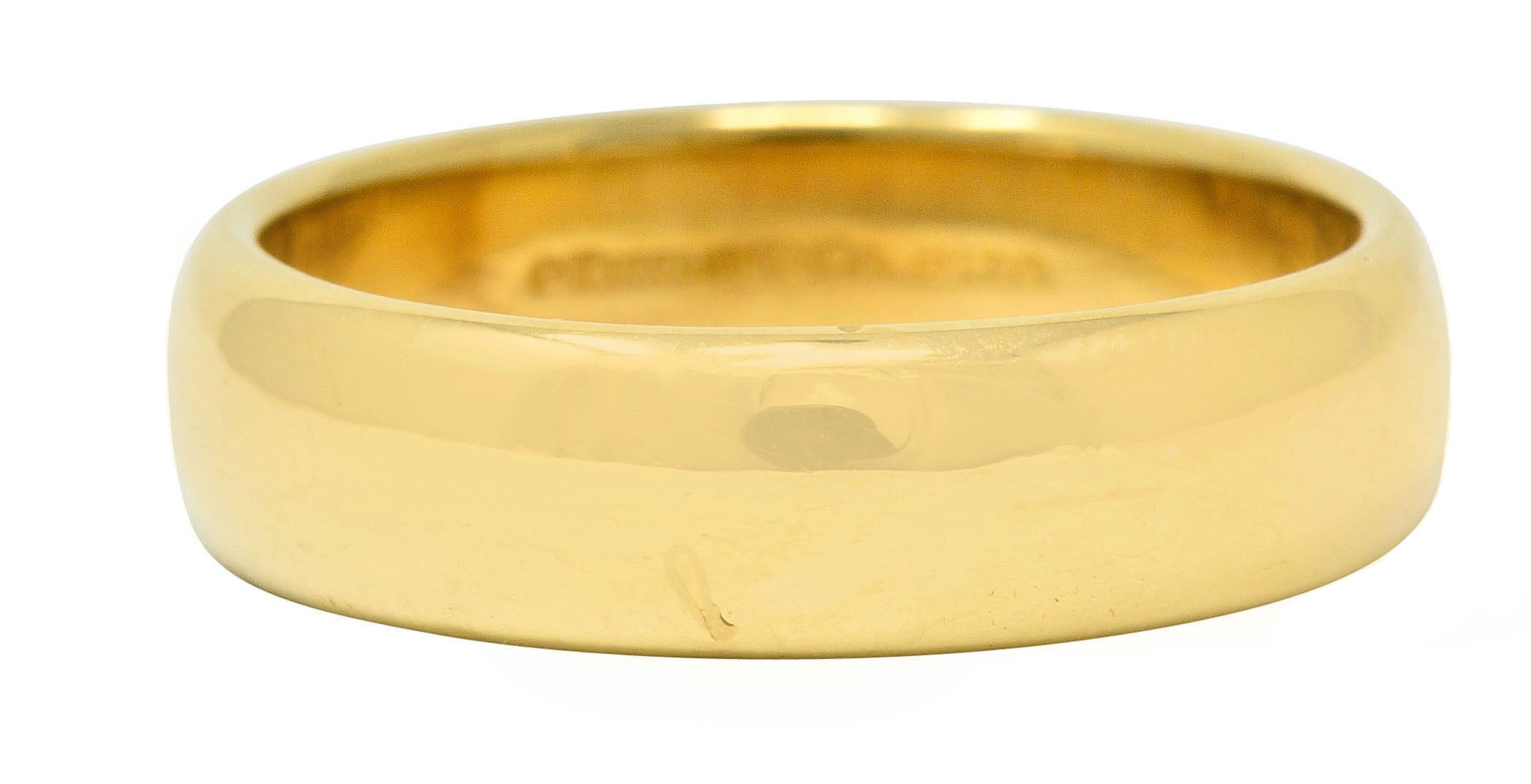 Tiffany & Co. Vintage 18 Karat Gold Men's Wedding Band RingRing - Wilson's Estate Jewelry