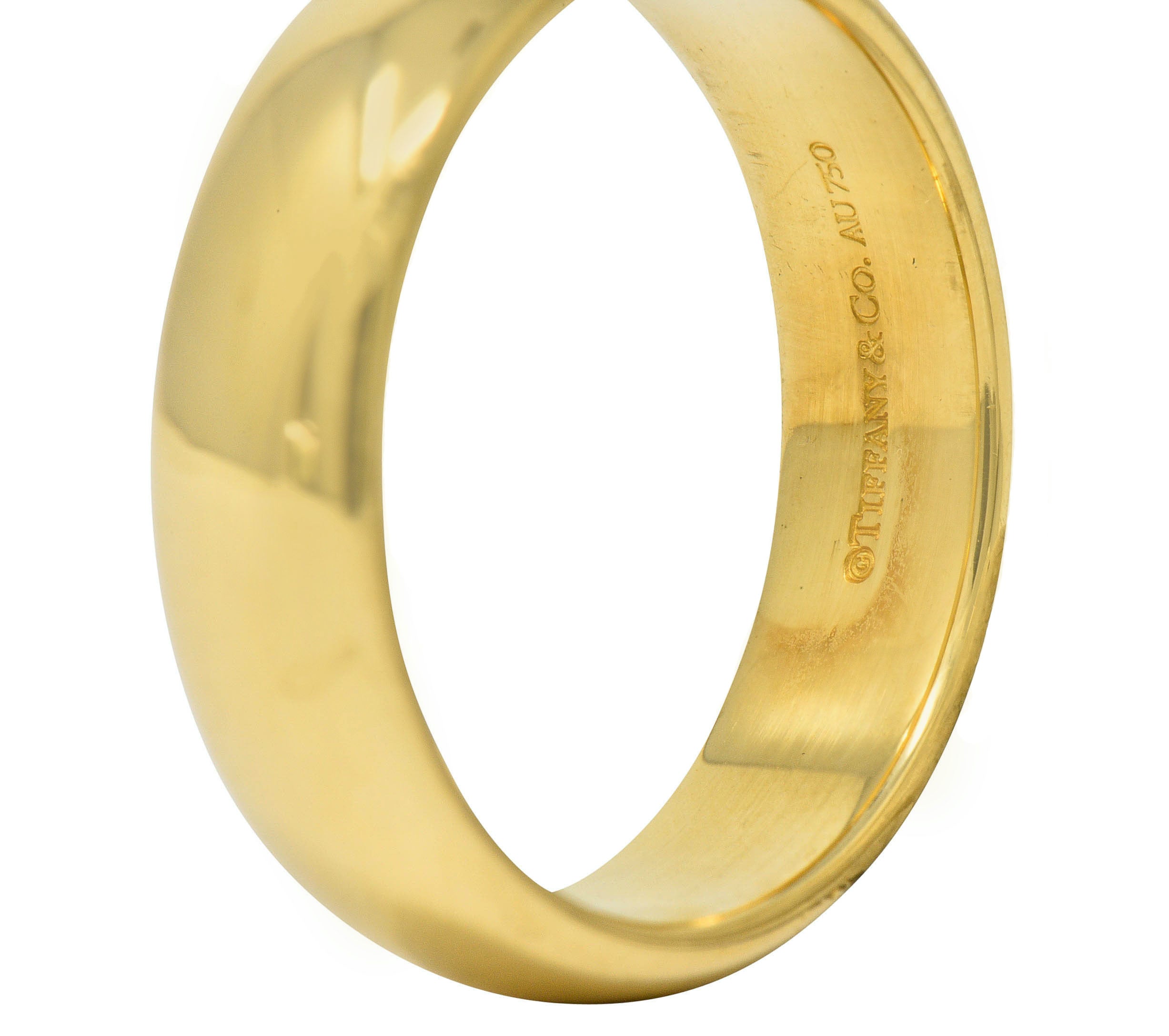 Tiffany & Co. Vintage 18 Karat Gold Men's Wedding Band RingRing - Wilson's Estate Jewelry