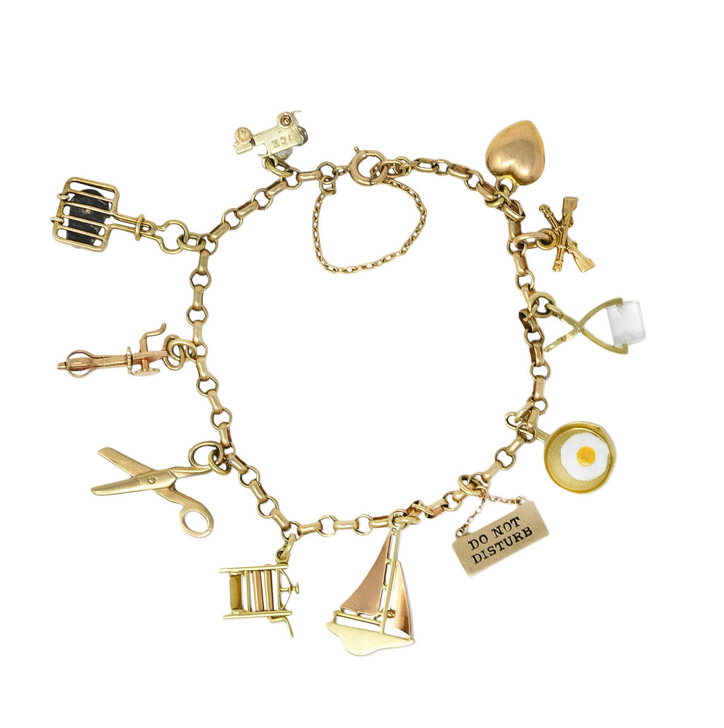 Gold Charm Bracelet – Millie Boutique & Jewelry Bar