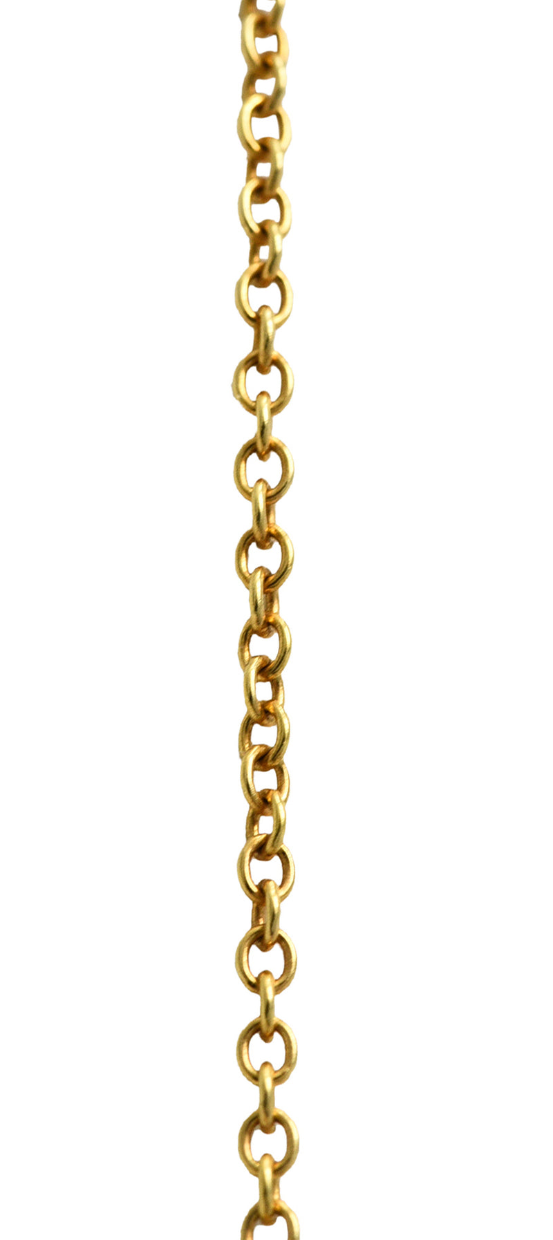 Roberto Coin Brushed 18 Karat Gold Moderno NecklaceNecklace - Wilson's Estate Jewelry