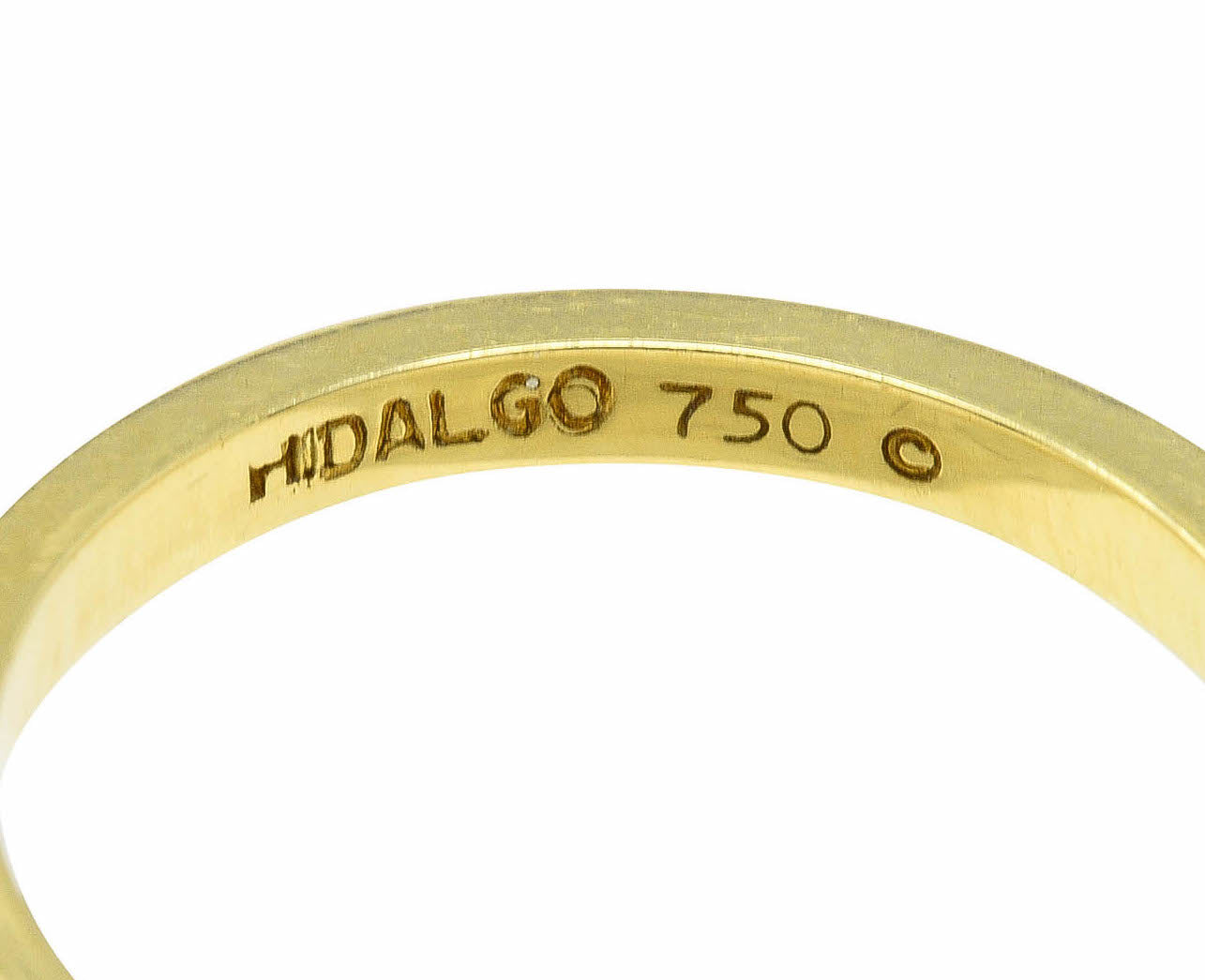 .11111 *Hidalgo Vintage 18 Karat Yellow Gold Rope Band Stack Ring Wilson's Estate Jewelry