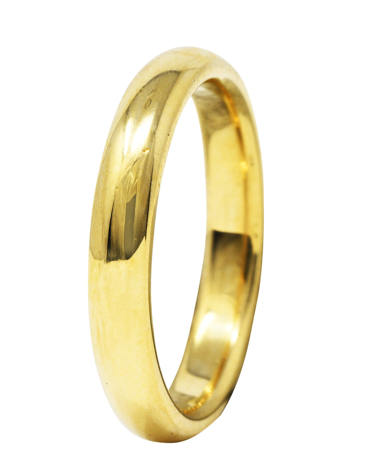 Tiffany & Co. 18 Karat Gold 4.0 MM Unisex Wedding Band RingRing - Wilson's Estate Jewelry