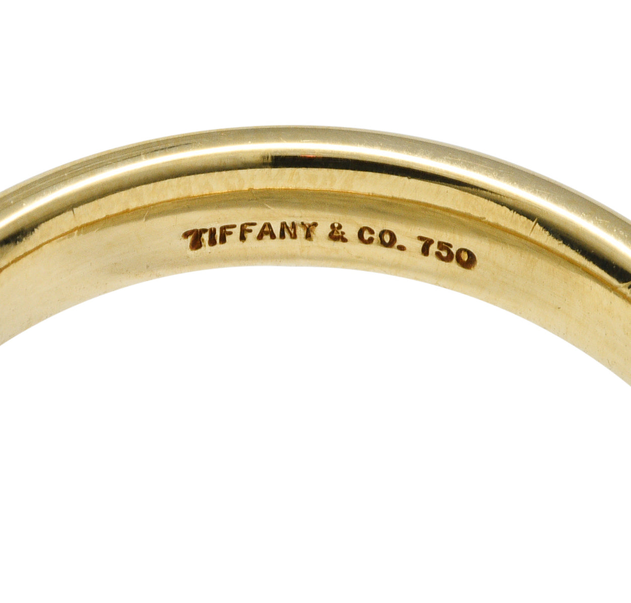 Tiffany & Co. 18 Karat Gold 4.0 MM Unisex Wedding Band RingRing - Wilson's Estate Jewelry