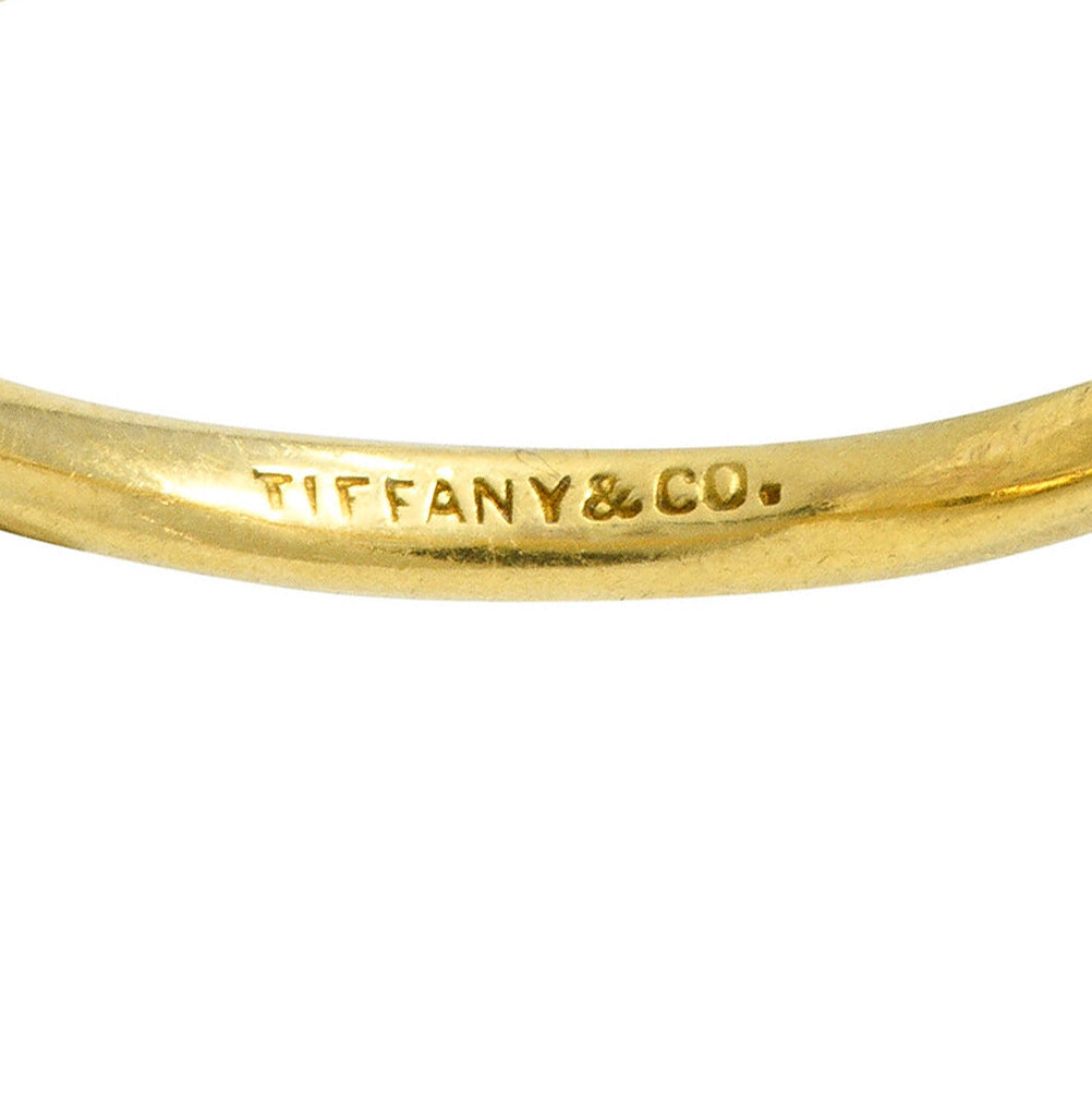 Early 1904 Tiffany & Co. 0.39 CTW Diamond 18 Karat Gold Solitaire Engagement RingRing - Wilson's Estate Jewelry