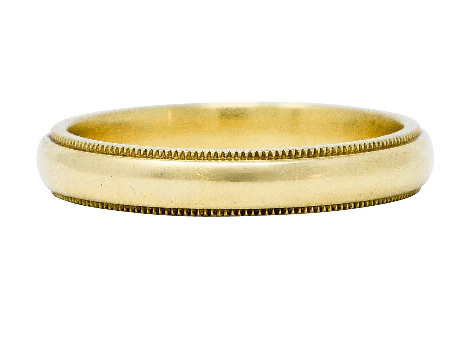 Tiffany & Co. Vintage 18 Karat Gold Men's 4MM Wedding Band RingRing - Wilson's Estate Jewelry