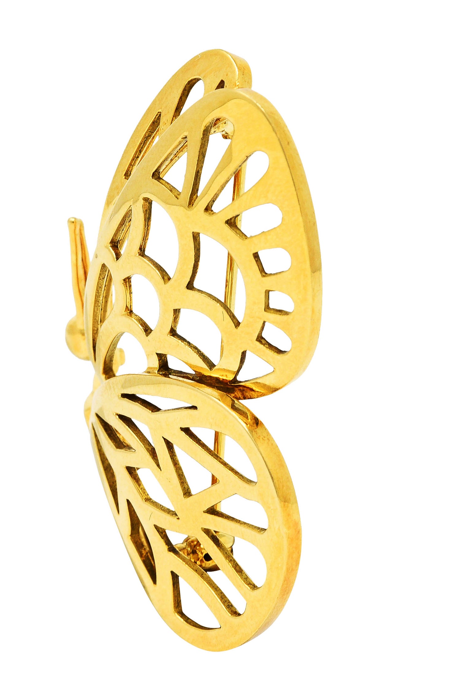 1986 Tiffany & Co. 18 Karat Yellow Gold Vintage Butterfly BroochBrooch - Wilson's Estate Jewelry