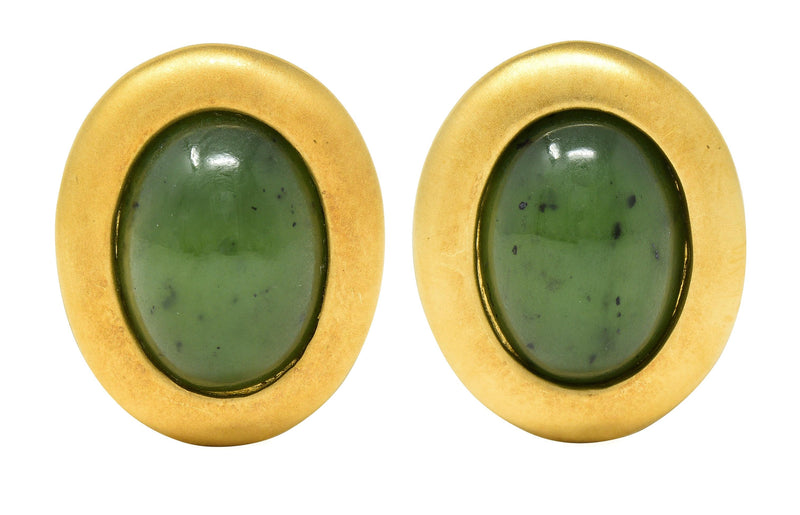 Chrysoprase Single Loop Earring — Tiffany Peay Jewelry & Healing Arts