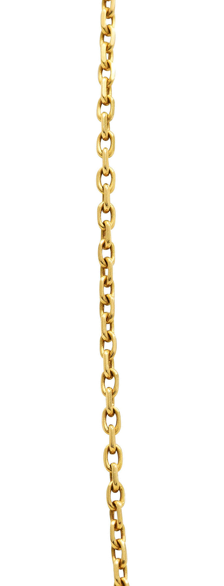 Cartier Paris 0.55 CTW Diamond French 18 Karat Gold Horseshoe Station NecklaceNecklace - Wilson's Estate Jewelry