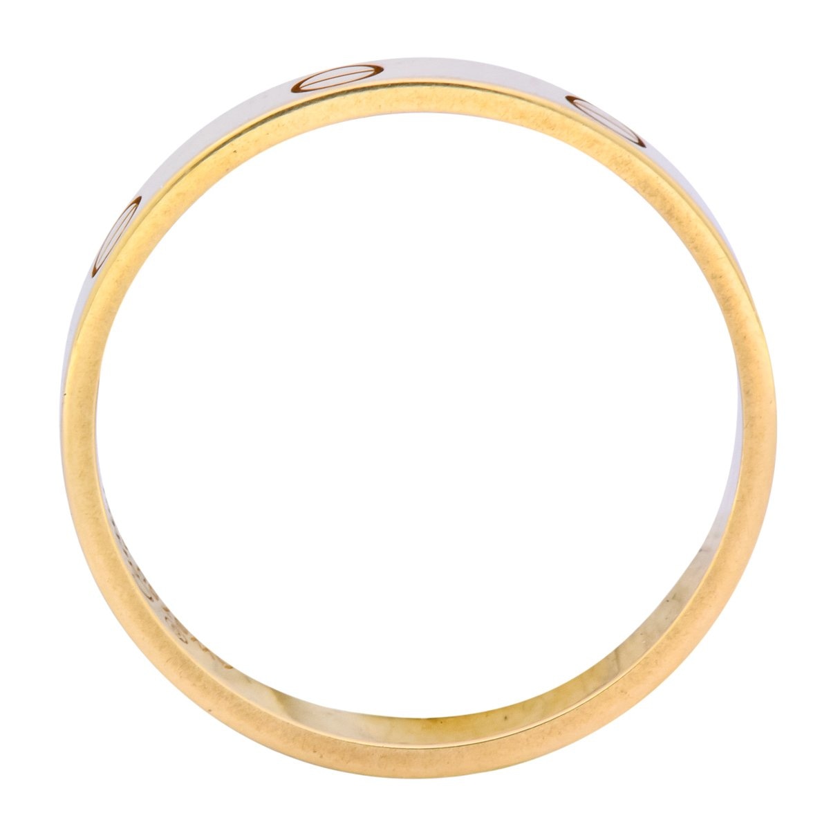 Cartier Love 18 Karat Gold Unisex Band Ring - Wilson's Estate Jewelry