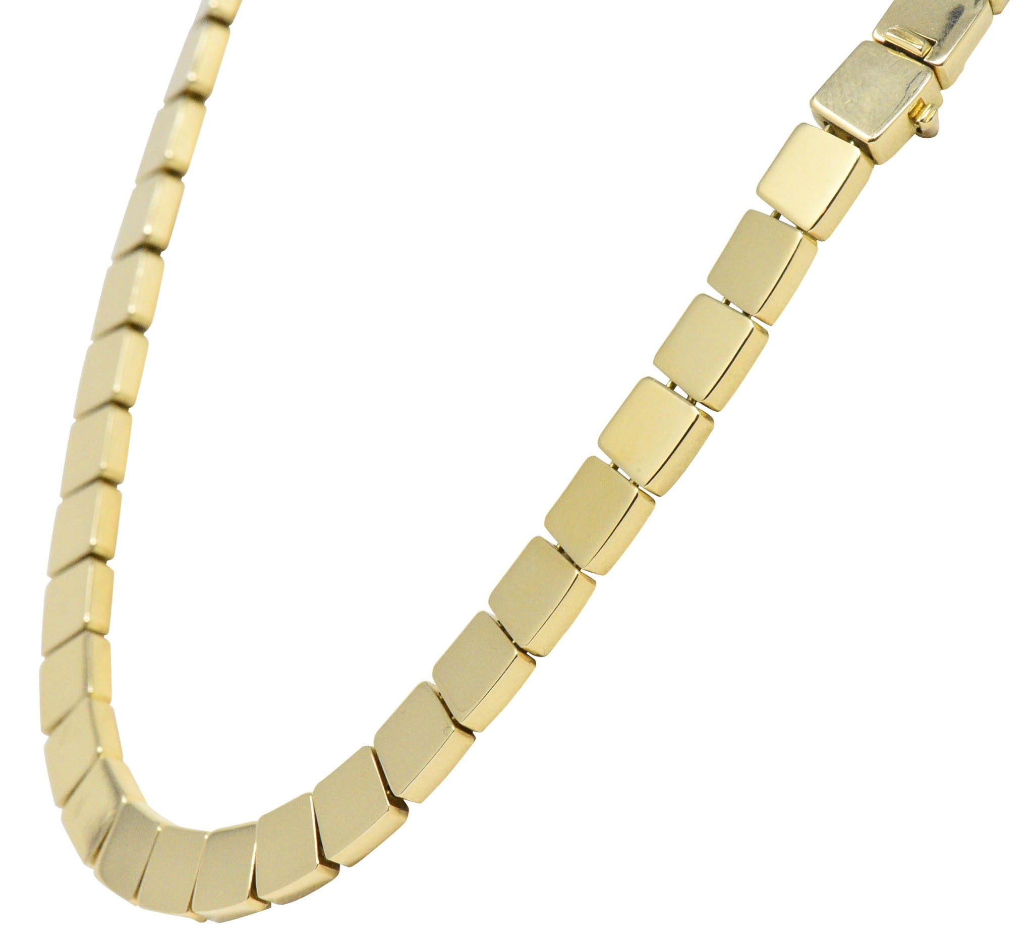 Tiffany & Co.18 Karat Gold Necklace Circa 2002 Wilson's Estate Jewelry