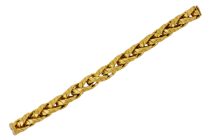 Tiffany & Co. 1960's Vintage 18 Karat Gold Barrel Link Bracelet ...